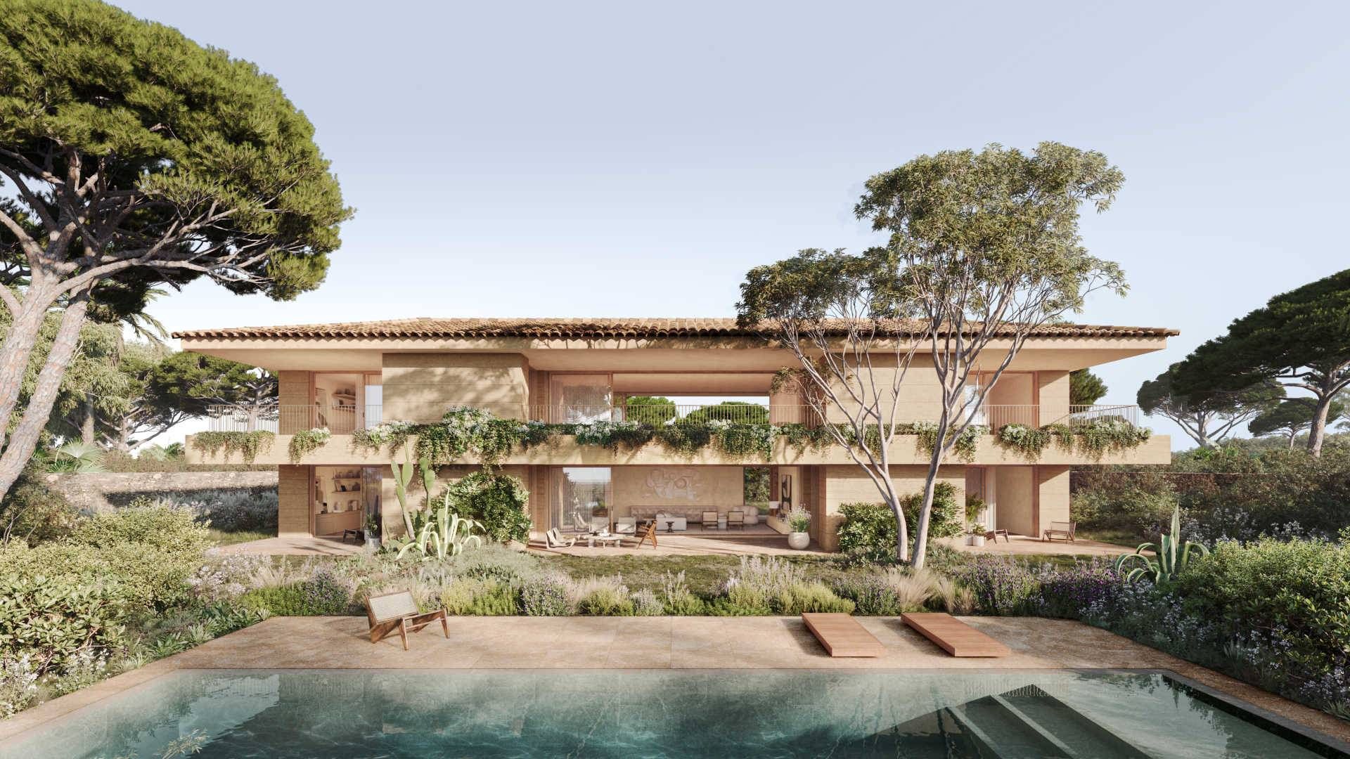 Saint-Tropez, Spacieux et Luxueux 5 pièces avec Terrasses/Jardin et Piscine